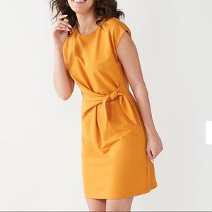 Side-Knot Knit Dress